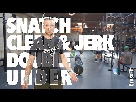 Snatch, Clean & Jerk, Double-Under WOD Demo: 221006
