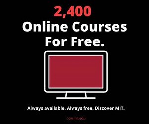 9.6K views · 290 reactions | We're always here for you. | MIT Open Course Ware | Facebook