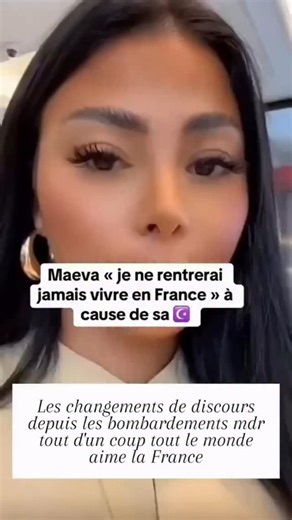 L’influenceuse islamique Maeva Ghennam annonçait quitter définitivement la France, pays islamophobe, pour s’installer à #Dubai, où elle pouvait vivre sa religion librement. Quelques mois et quelques bombardements iraniens plus tard, cette Xanthippe, gémit depuis Dubai : « la France sauvez-moi, je suis Française ! ». « Étonnant, non ? », comme dirait l’autre con. | Jean Messiha