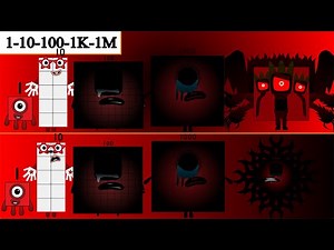 Uncannyblocks Band But Different nightmare (1-10-100-1K-1M) VS Uncannyblocks But Normal Not the end!