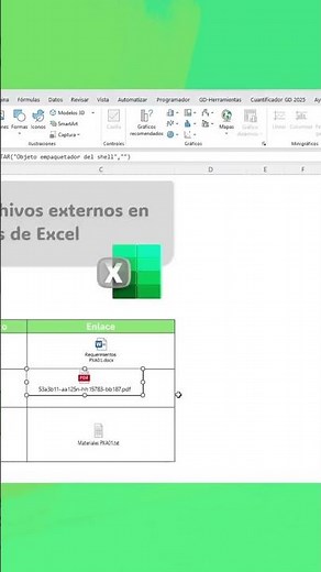 Insert external files into #Excel cells 📊✅ #exceltips #productivity #advancedexcel