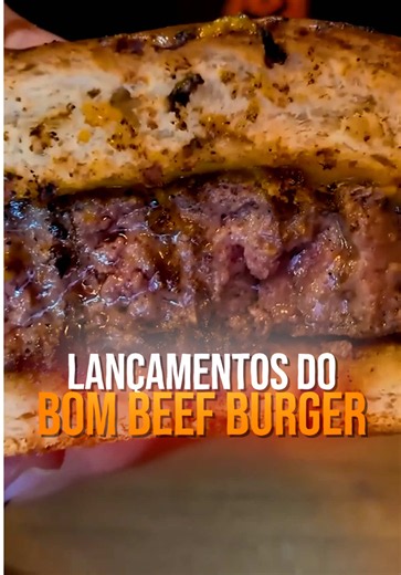 PROVANDO OS LANÇAMENTOS DO BOM BEEF! 🍔 #thiagoquatroque #comidas #experimentando #hamburguer #lancamento Fui testar os lançamentos do Bom Beef!