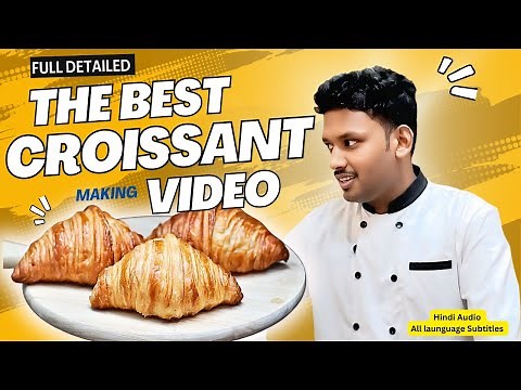 How to make croissant | full step by step process| tips, tricks and secrets #croissant #bakery #chef