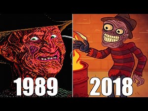 Evolution of Freddy Krueger in Games [1989-2018]