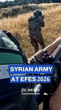 Syrian army takes part in EFES 2026 military drills