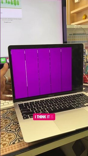 MacBook Air screen flickering issue fix. #diy #shorts