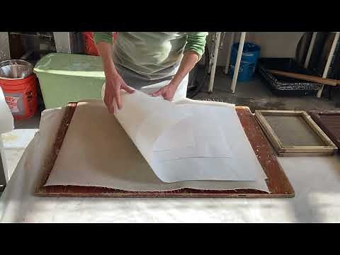 Papermaking Series: Couching Materials