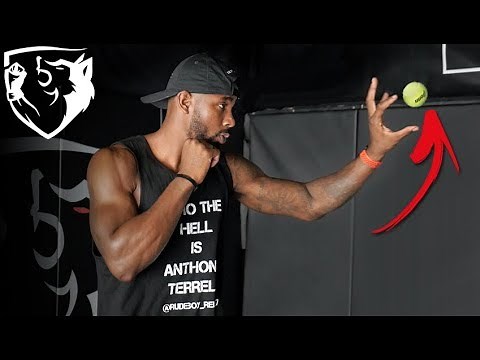 Boxing Drill for Timing & Accuracy with Tennis Ball