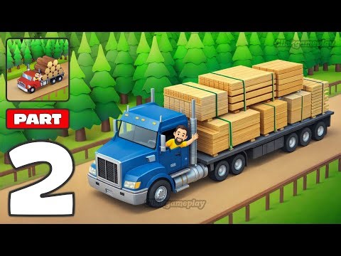 Wood Manager Gameplay Walkthrough Part 2 - Tutorial Manage Resources Wood Empire (Android,iOS)