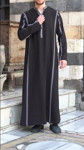 Hanzala Traditional Islamic Thobe for Men