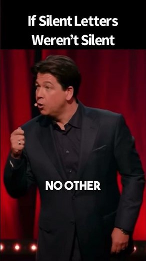 FUNNY Silent Letter Day - Michael McIntyre MasterCommunicating.com