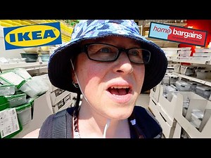 SHOP with ME | IKEA & Home Bargains | CARDIFF | coffee & a pastel de nata!