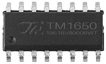 TM1650 LED Drive Control: Datasheet pdf, Circuit and Pinout