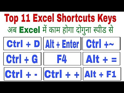 OMG 😳 Top 11 Excel Shortcuts 2025 | Keyboard Shortcuts | Excel Shortcut Key | MS Excel #shortcut