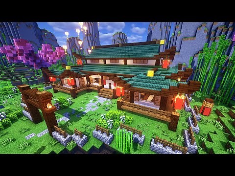 Minecraft: Japanese Mansion｜Minecraft Tutorial #34