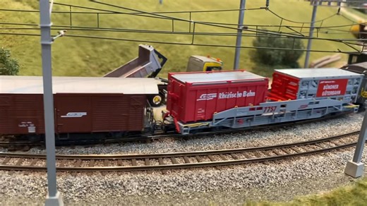 Bemo H0m Schmalspur in Aktion, gesehen auf der Messe in Leipzig im September 2024 | Modellbahn Kramm