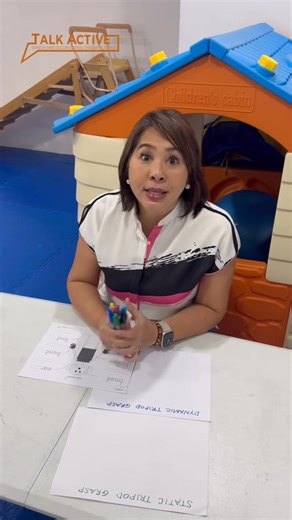 Static vs. Dynamic Tripod Grasps✍️ Which makes you last longer and results in better handwriting? Find out in this video!✏️🖊️ See you at TalkActive! #talkactive #health #fyp #therapist #Therapy | TalkActive Therapy Center Phils.