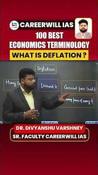 What is Deflation in Economics? | Causes, Impact & Examples | Explained by Dr. Divyanshu #shorts