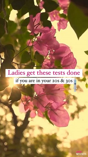 🔍 Ladies, prioritize your health! 🩺✨ In your 20s and 30s, getting these essential tests done can make a world of difference. Early detection is key to staying vibrant and strong. 💙 Have you gotten your tests done? #Nykaawellness #wellness #womenwellness | Beautybook by Nykaa