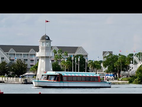 Walt Disney World Boat Ride to EPCOT from Disney's Hollywood Studios in 4K | Walt Disney World 2024