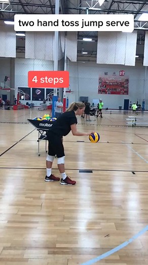 Mastering the Two-Handed Volleyball Toss