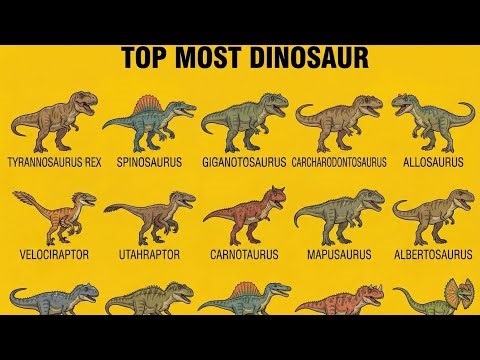 Top 15 Most Dangerous Dinosaurs in the World