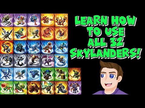 How To Use Every SKYLANDER from SPYROS ADVENTURE!