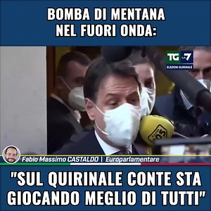 Avete sentito le parole di Enrico Mentana nel fuori onda di oggi su La7? (Dal minuto 0.13) Enrico Mentana: “Non l’avrei mai detto, comunque la sta giocando meglio di tutti…” Labate (Corriere della Sera): “Sì, sì, indubbiamente” Il Direttore Mentana sta giustamente riconoscendo che il Presidente Conte sta conducendo questa fase nel pieno interesse degli italiani, a differenza di molti altri leader di partito che mirano solo a tirare acqua al proprio mulino. Noi siamo con Giuseppe Conte! Forza! | 