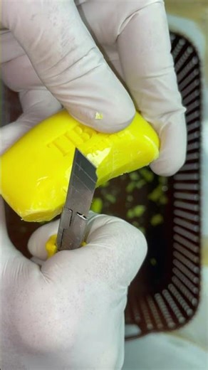 Gentle Soap Scratching ASMR 🧼 #shorts