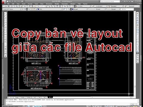 ✔ Answer You - Copy Layout Drawings Between Autocad Files - Autocad PhuongTk | NESA iCAD