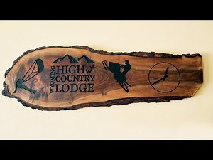 Making a Cabin Sign with Shaper Origin