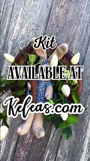 DIY Tire Swing Bunny Wreath | Easter & Spring Front Door Wreath Tutorial