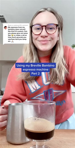 Breville Bambino Espresso Machine Tutorial Part 2