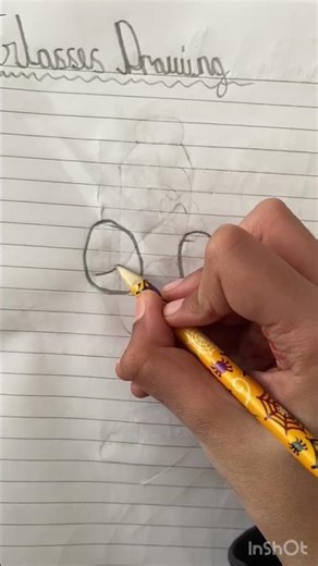 How to Draw Glasses 👓 (Easy)