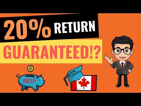 Registered Education Savings Plan Explained for Beginners (with 20% Return Guaranteed) | RESP 101