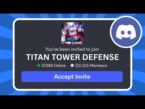 How to Join Titan Tower Defense Discord Server