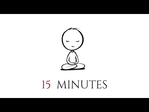 15 Minute Silent Meditation | Meditation for Beginners + FREE GUIDE
