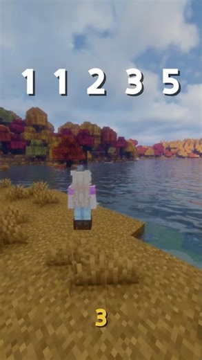 Minecraft Fibonacci Sequence #gcsemaths #maths