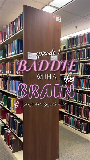 come study with me 🎀💰 talking about being pretty and paid and working hard for your soft life! #womeninstem #studyvlog #studytok #softlife #discipline episode 1 of baddie with a brain