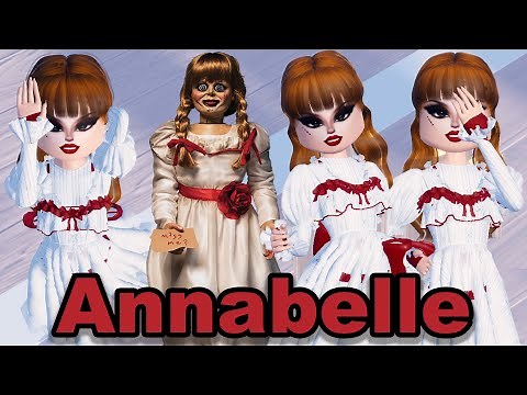Annabelle cosplay How to dress like Annabelle - DTI - DRESS TO IMPRESS - ROBLOX