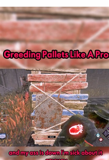 Learning pallets in dead by daylight one chase at a time 😂🔥 Plague had me RUNNING but we stayed greedy! #DeadByDaylight #dbdchase #PalletTech #dbdclips #deadbydaylightmoments