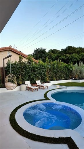 Rivers Landscape | Cool Escape 💦 The pool is now ready for sunny days and relaxing dips. A refreshing feature that instantly elevates the backyard... | Instagram