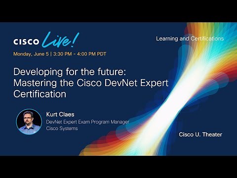 Developing for the future : Mastering the Cisco DevNet Expert Certification
