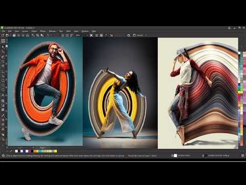 Pixel Stretch Effect in Coreldraw 2026 & Latest - Ahsan Sabri