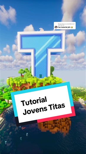 Tutorial Torre dos Jovens Titãs no Minecraft