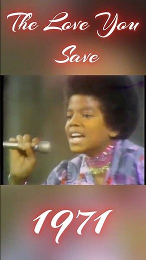 "The Love You Save": Jackson 5 ❤️🎙️