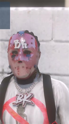 FiveM Custom Mask 🧊🔥#fivemrp #fivem #gta5 #gtarp #rp #custom #viral #chain #fivemroleplay #shorts