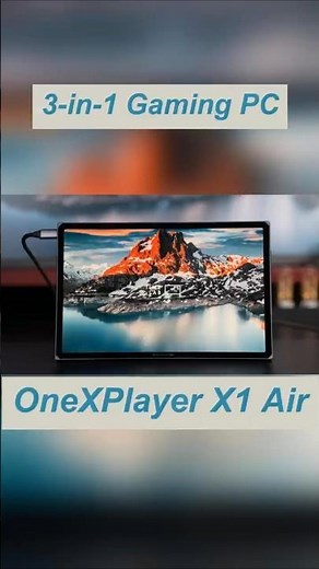 X1 Air — Not Just a PC, It’s a Transformer 🦾#onexplayer #x1air #gaminghandheld