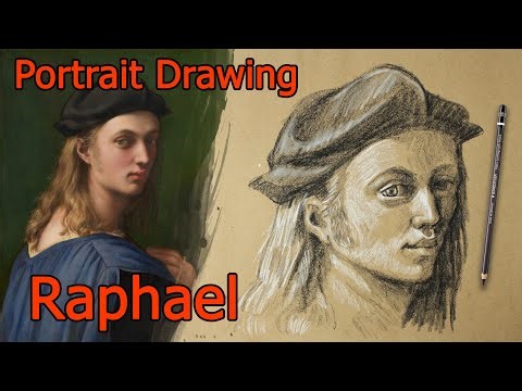 Pencil Drawing of Raphael’s Portrait | Realistic Sketch Tutorial
