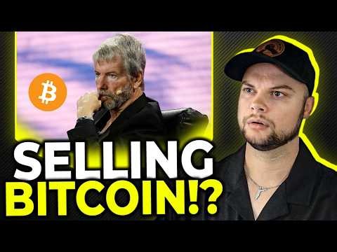 Michael Saylor Selling Bitcoin!? wow...
